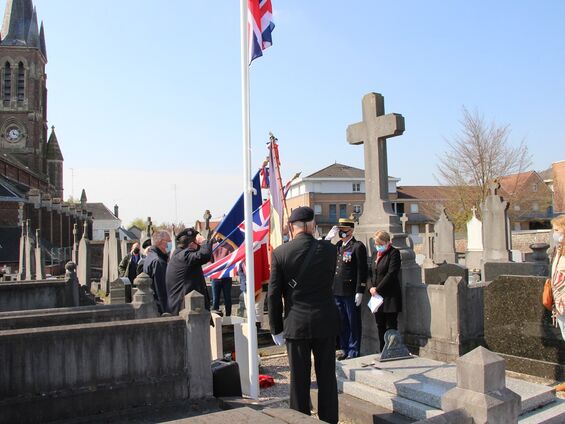 Première cérémonie dédiée aux combattants britanniques morts en 1917 - 1er Mai 2021