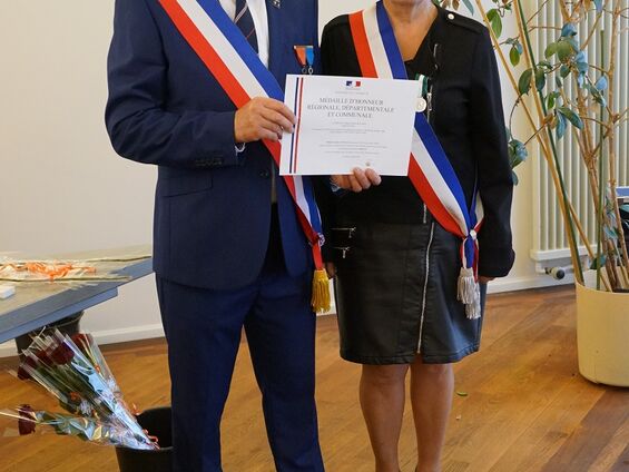 Remise des médailles du travail, d'honneur agricole, de la famille et Jeunesse et Sports