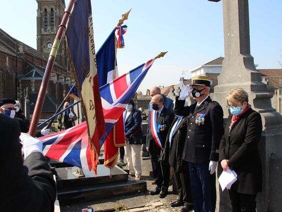 Première cérémonie dédiée aux combattants britanniques morts en 1917 - 1er Mai 2021