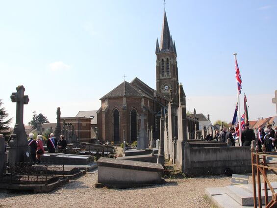 Première cérémonie dédiée aux combattants britanniques morts en 1917 - 1er Mai 2021