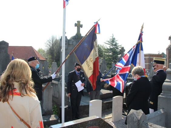 Première cérémonie dédiée aux combattants britanniques morts en 1917 - 1er Mai 2021