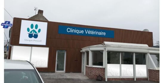 Façade du vétérinaire Neuvivet situé au 80 bis rue de Lille