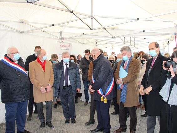 Résidence "Les Chocolatiers" - Pose de la première pierre