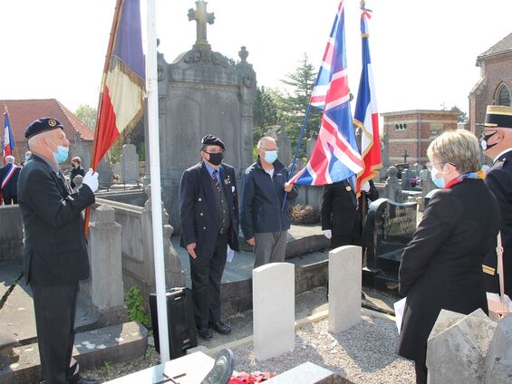 Première cérémonie dédiée aux combattants britanniques morts en 1917 - 1er Mai 2021