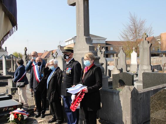 Première cérémonie dédiée aux combattants britanniques morts en 1917 - 1er mai 2021