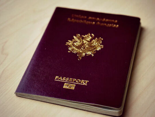 Passeport Recto