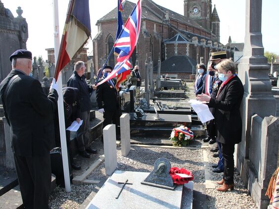 Première cérémonie dédiée aux combattants britanniques morts en 1917 - 1er Mai 2021