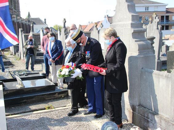 Première cérémonie dédiée aux combattants britanniques morts en 1917 - 1er Mai 2021