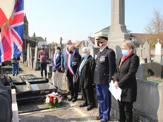 Première cérémonie dédiée aux combattants britanniques morts en 1917 - 1er Mai 2021