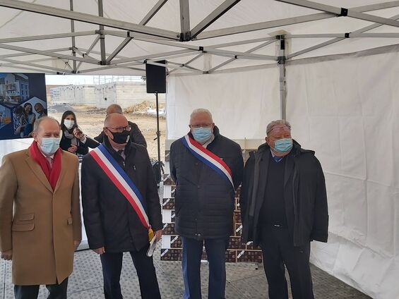 Résidence "Les Chocolatiers" - Pose de la première pierre