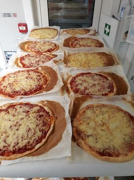 Atelier Parentalité - Confection de pizzas pour action de financement