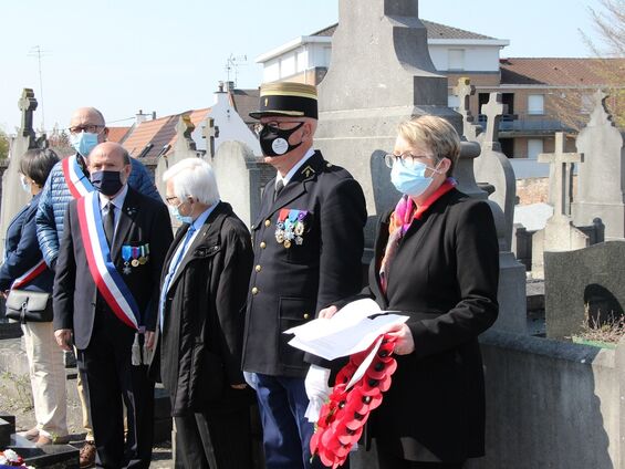 Première cérémonie dédiée aux combattants britanniques morts en 1917 - 1er Mai 2021