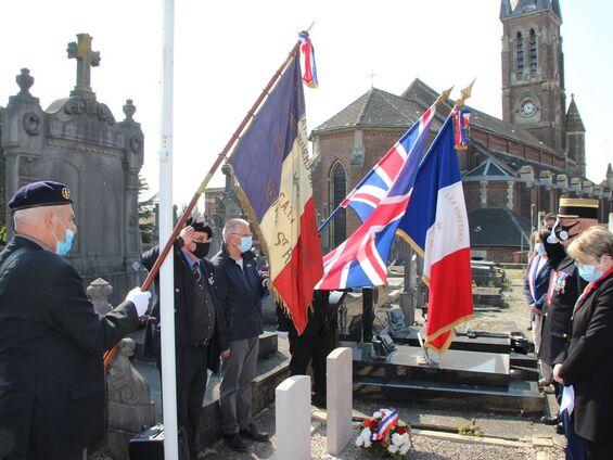 Première cérémonie dédiée aux combattants britanniques morts en 1917 - 1er Mai 2021